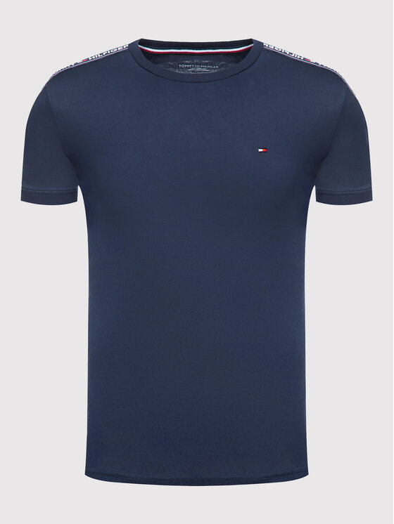 Tommy Hilfiger Tommy Hilfiger T-shirt UM0UM00562 Tamnoplava Regular Fit