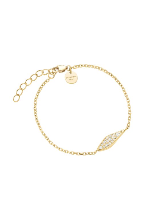 Rosefield Rosefield Bransoletka Pavé Collection Złoty