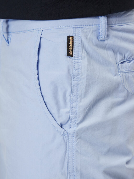Napapijri Napapijri Pantaloncini di tessuto Nakuru 6 NP0A4HRV Blu Regular Fit