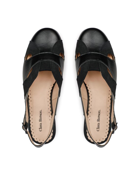 Clara Barson Clara Barson Sandali WS290702-02 Nero