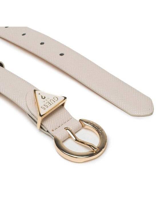 Guess Guess Sieviešu josta BW7870 P3425 Écru