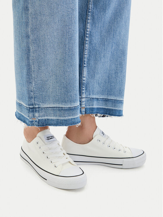 Sprandi Sprandi Sneakers aus Stoff CEOWB-YL201402 Weiß