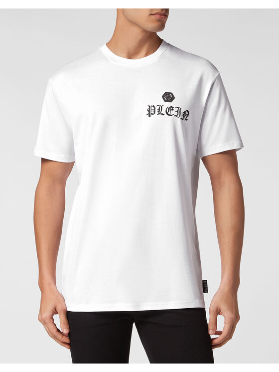 PHILIPP PLEIN PHILIPP PLEIN T-Shirt 3705 Bílá Regular Fit