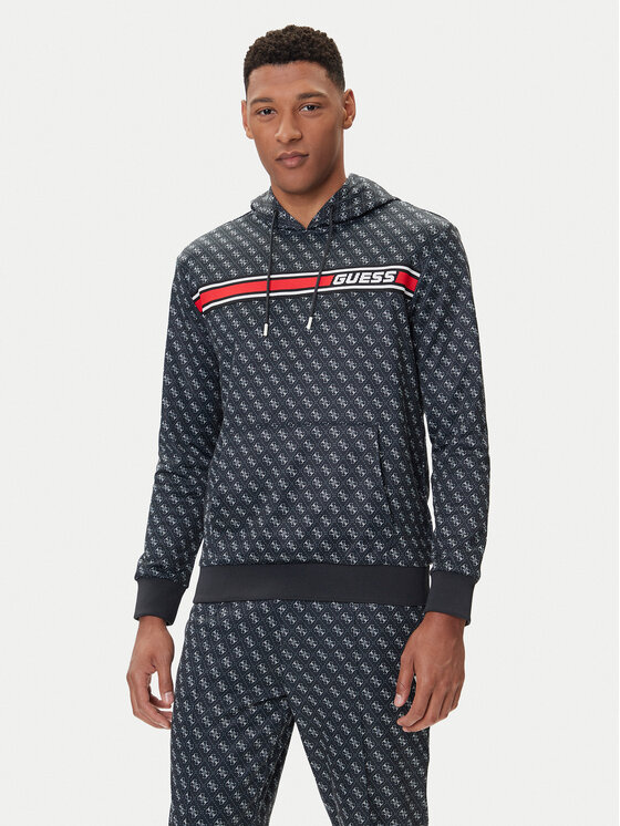 Guess Guess Суитшърт Z4BQ30 K7122 Тъмносин Regular Fit