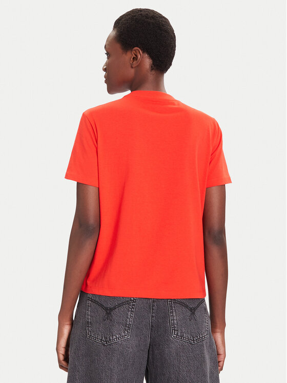 Calvin Klein Jeans Calvin Klein Jeans T-Shirt Classic Monogram LV047D874G Rot Relaxed Fit