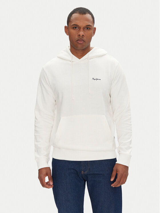 Pepe Jeans Pepe Jeans Bluză Essential PM582839 Alb Regular Fit