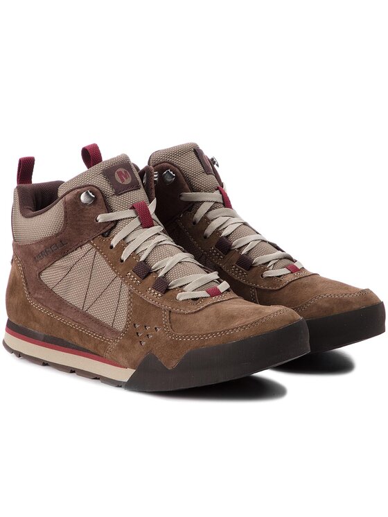 Merrell Trekkingi Burnt Rock Tura Mid Suede J32879 Br zowy