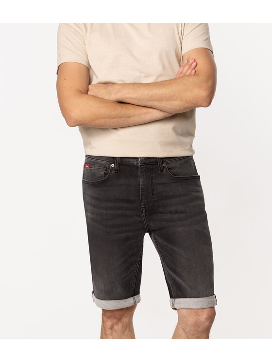 Lee Cooper Lee Cooper Bermudy JOG 5300 Szary Regular Fit