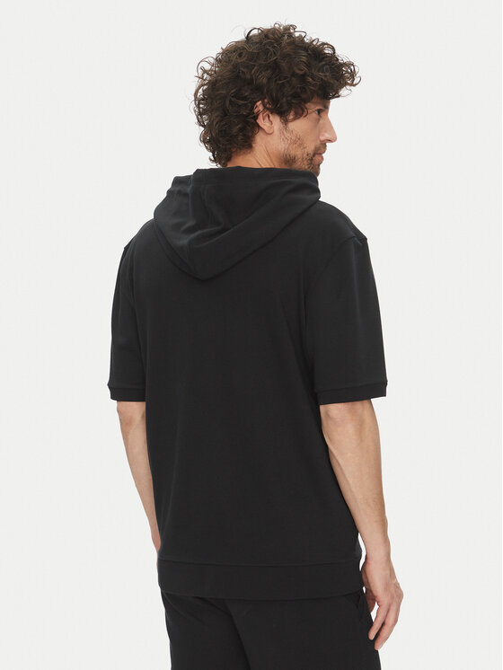 HUGO HUGO Bluza Devon 50540164 Czarny Regular Fit