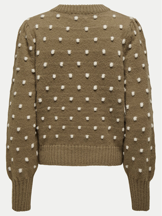 JDY JDY Svetr 15304813 Hnědá Regular Fit