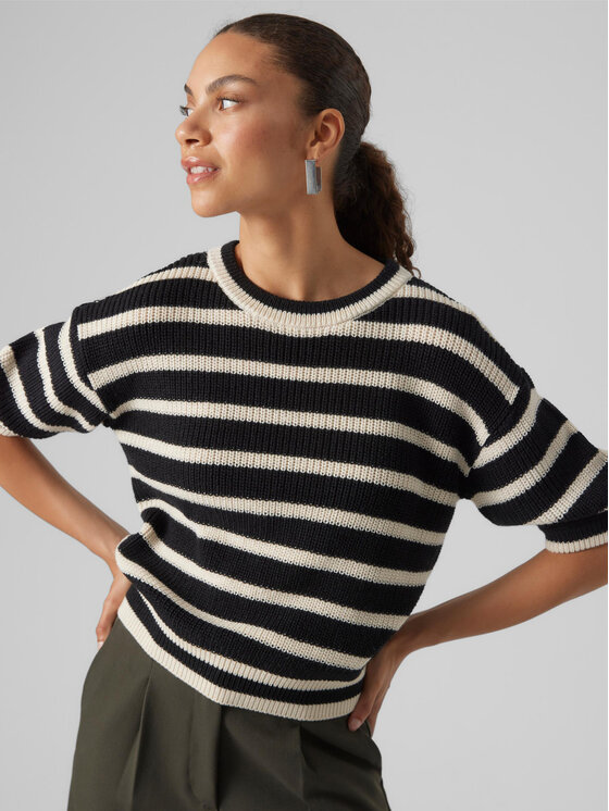 Vero Moda Vero Moda Pulover Fabulous 10297808 Črna Regular Fit