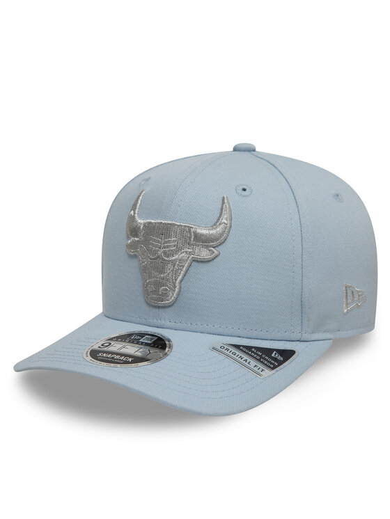 Czapka z daszkiem New Era, Błękitna, Chicago Bulls Metallic 9FIFTY 60595209