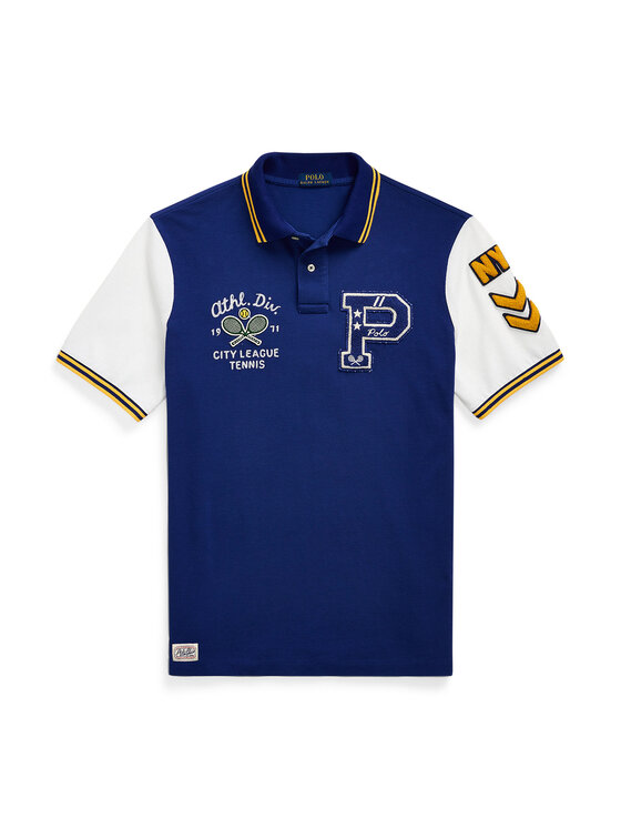 Polo Ralph Lauren Polo Ralph Lauren Поло 710964978001 Голубий Classic Fit