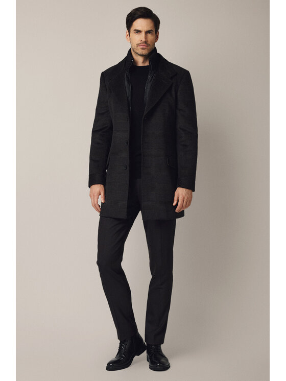 Lancerto Lancerto Płaszcz Ebikon KU073225000002 Brązowy Regular Fit