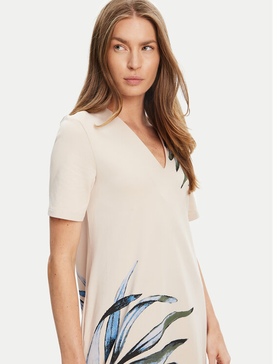 TATUUM Tatuum Sukienka codzienna Radis T2509.197 Beżowy Regular Fit