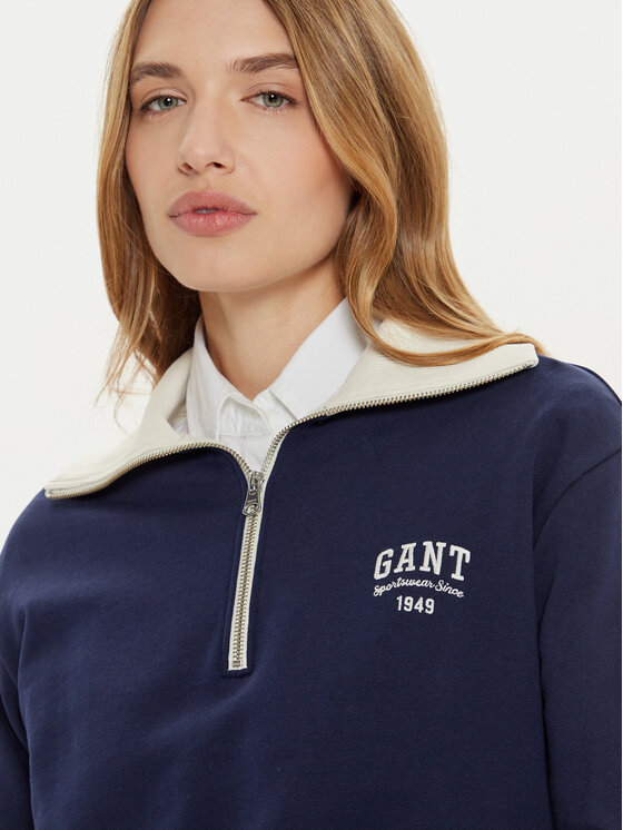 Gant Gant Majica dugih rukava 4201243 Tamnoplava Loose Fit