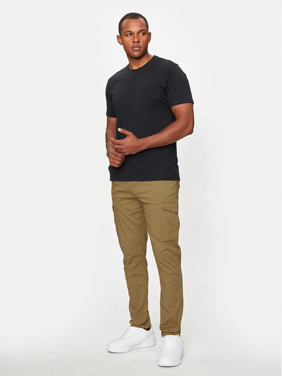 Brave Soul Brave Soul Hlače MTR-CLARKSONSTN Bež Straight Fit