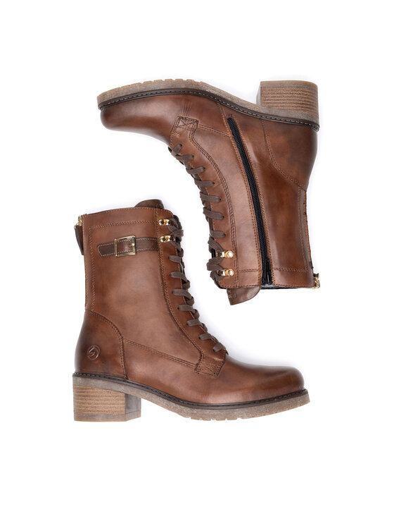 Remonte Remonte Schnürschuhe D1A78-22 Braun