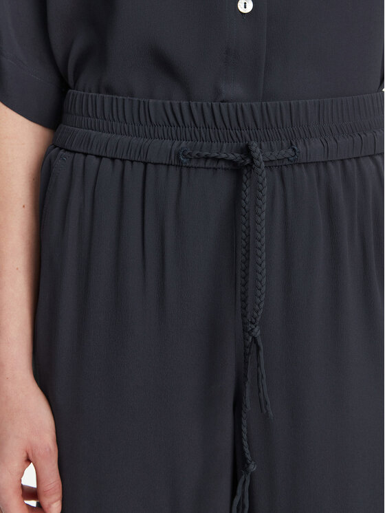 Marella Marella Pantaloni palazzo Vivaio 2513131054 Bleumarin Wide Leg