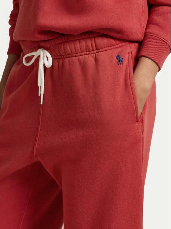 Polo Ralph Lauren Polo Ralph Lauren Spodnie dresowe 211943009 Czerwony Regular Fit
