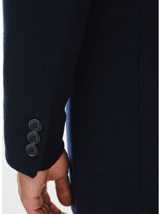 Pako Lorente Pako Lorente Płaszcz P24WF-7X-006 Granatowy Classic Fit