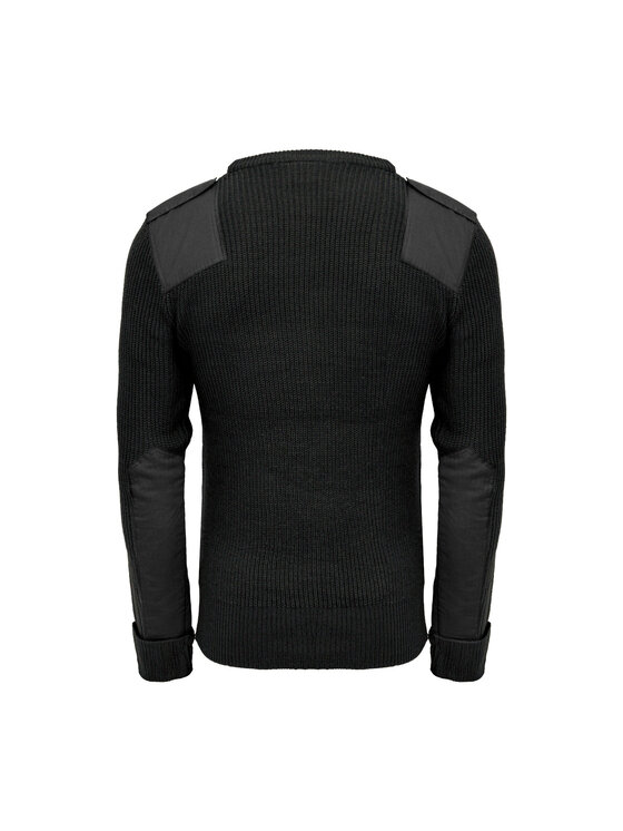 Brandit Brandit Sweter 5018.2.L Czarny Regular Fit
