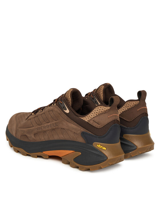 Merrell Merrell Trekingová obuv Moab Speed 2 Leather Waterproof J038045 Hnědá