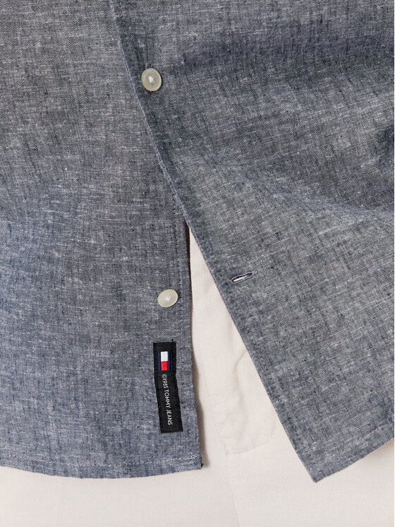 Tommy Jeans Tommy Jeans Cămașă Camp DM0DM18963 Bleumarin Regular Fit