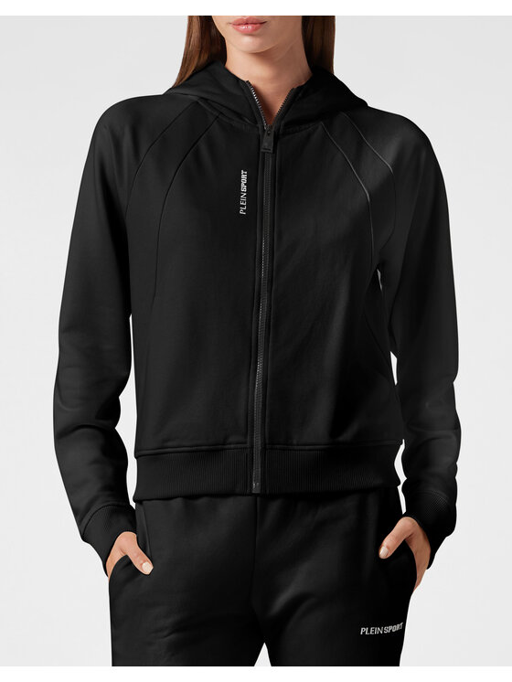 Plein Sport Plein Sport Bluza 13131 Czarny Regular Fit
