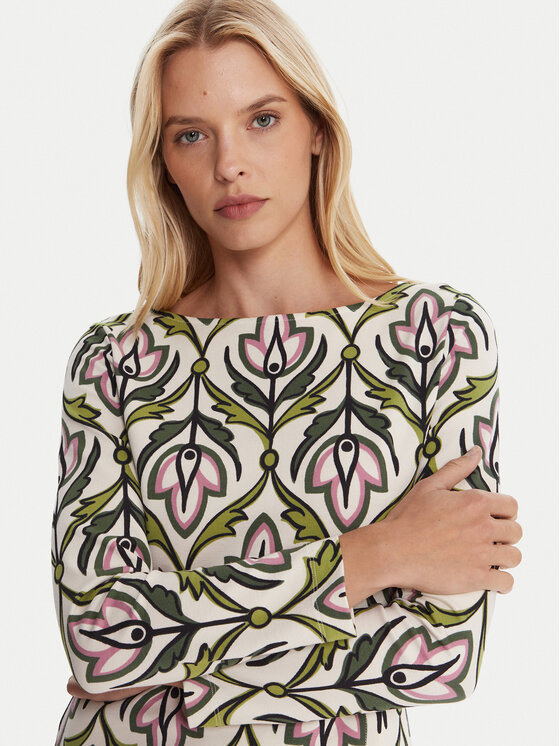 Weekend Max Mara Weekend Max Mara Kleid für den Alltag Rampur 2515621031 Grün Regular Fit