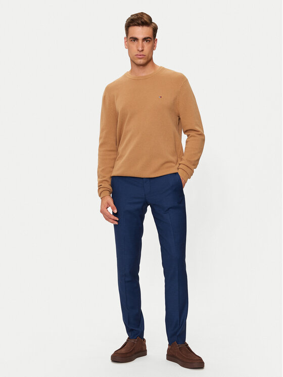 Jack & Jones Jack & Jones Chinosy Solaris 12141112 Granatowy Super Slim Fit