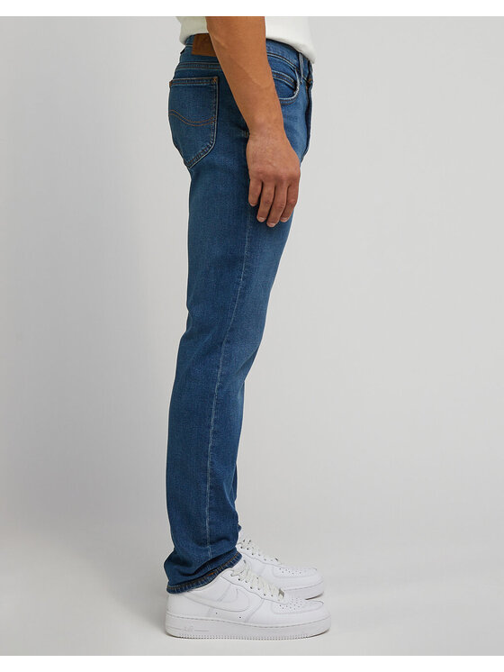 Lee Lee Jeansy RIDER Niebieski Slim Fit