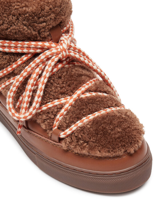 Inuikii Inuikii Sniego batai Curly 65202-019 Ruda