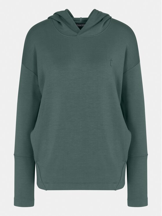 Triumph Triumph Mikina Smart Active Infusion 10218290 Zelená Relaxed Fit