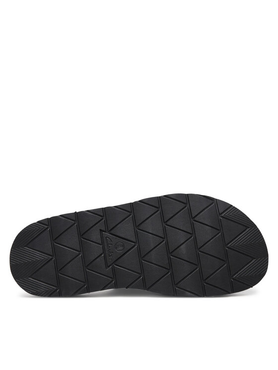 Clarks Clarks Klapki Solsbury Strap 26180885 Czarny
