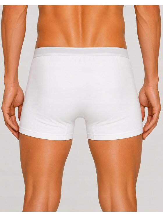 Wrangler Wrangler Bokserki Masson 3 Pack Cotton Elastane Trunks Czarny