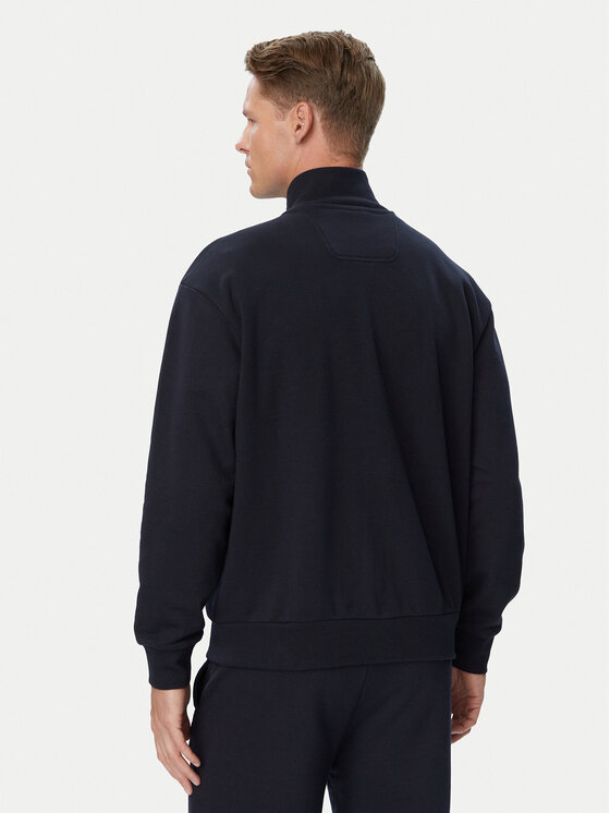 BOSS BOSS Pluus Sw Collar 50564104 Tumesinine Relaxed Fit