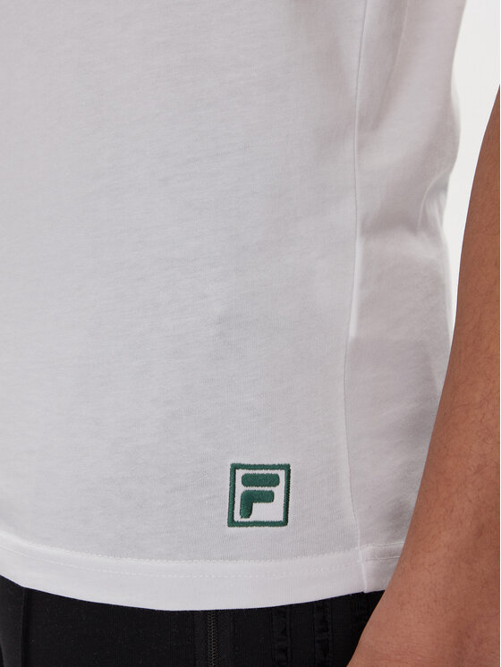 Fila Fila Majica brez rokavov Lirey FAM0919 Bela Slim Fit