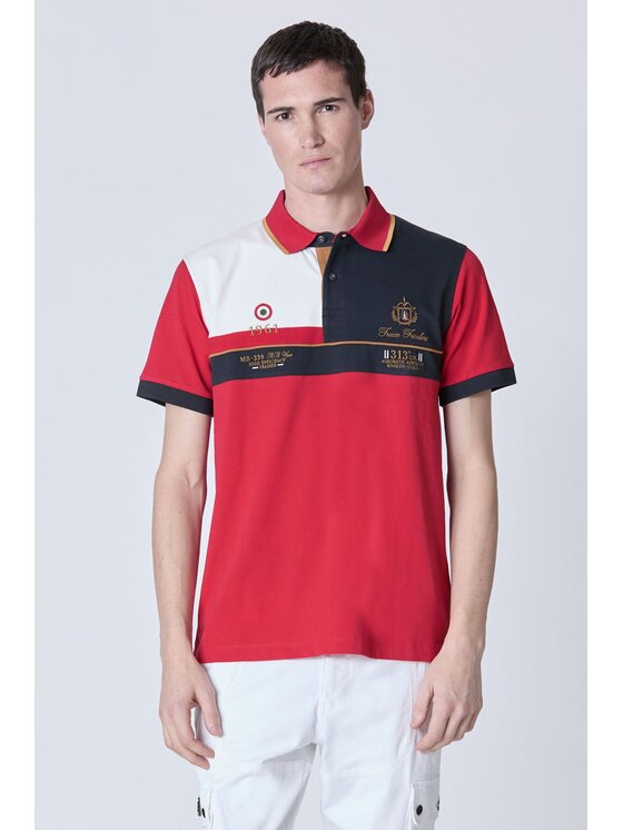 Aeronautica Militare Aeronautica Militare Polo 251PO1867P173 Rosso Regular Fit