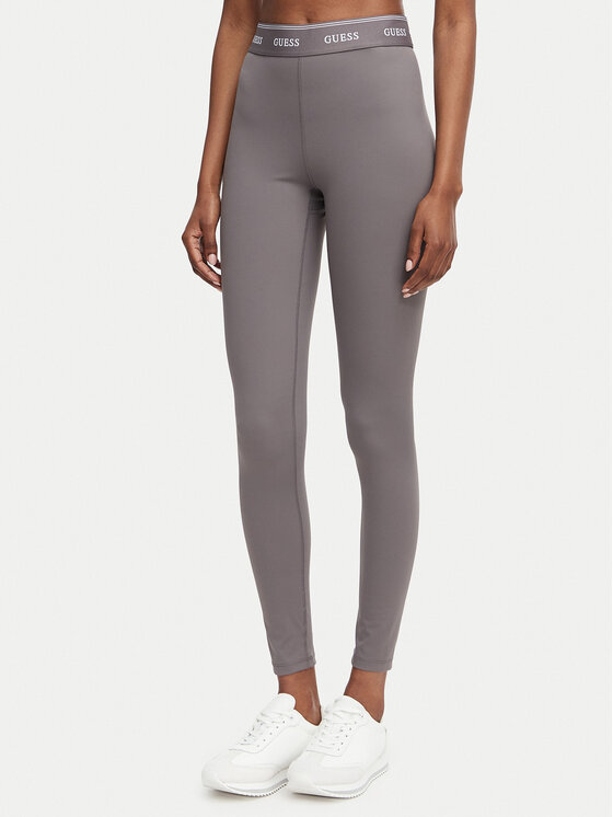 Guess Colanți V5BB06 K1942 Gri Slim Fit