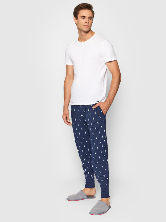 Polo Ralph Lauren Polo Ralph Lauren Pyžamové nohavice 714844764001 Tmavomodrá Regular Fit