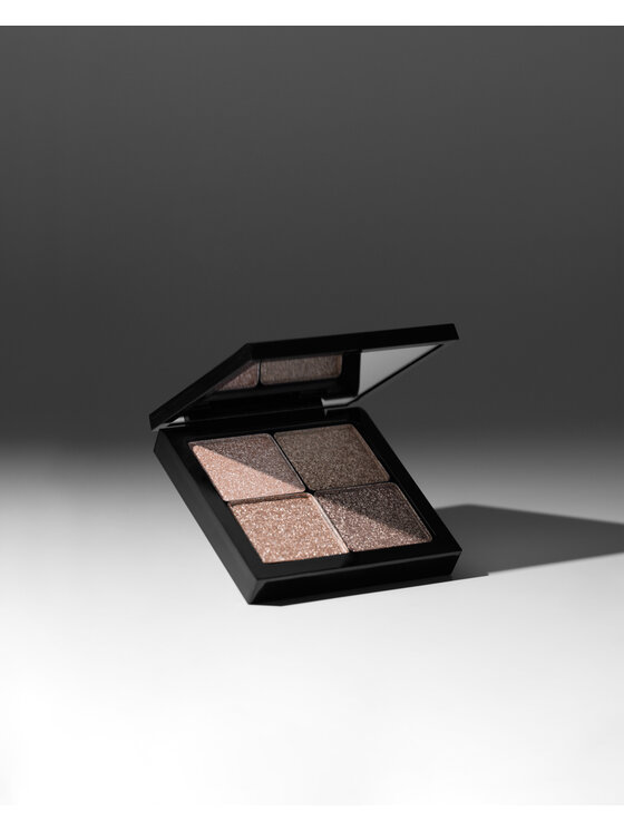 INGLOT INGLOT Kasetka Flexi Freedom System z lusterkiem Paleta cieni do powiek Czarna