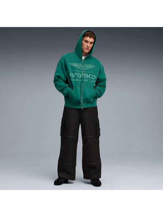 Puma Puma Bluza 635892 Zielony Regular Fit