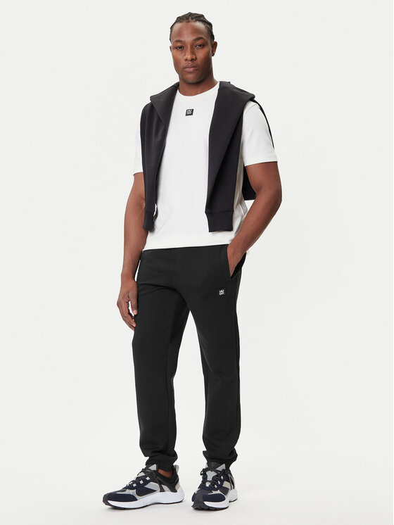 HUGO HUGO Spodnie dresowe Dimacs 50533695 Czarny Relaxed Fit
