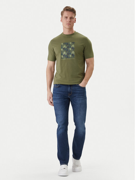 KARL LAGERFELD KARL LAGERFELD T-krekls 755037 562221 Zaļš Loose Fit