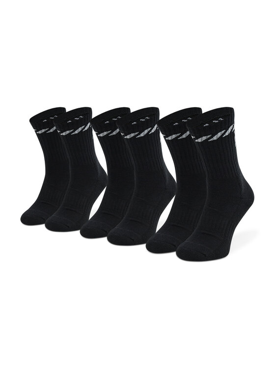 Helly Hansen Helly Hansen Pikad sokid Cotton Sport Sock 3Pk 67479 Must