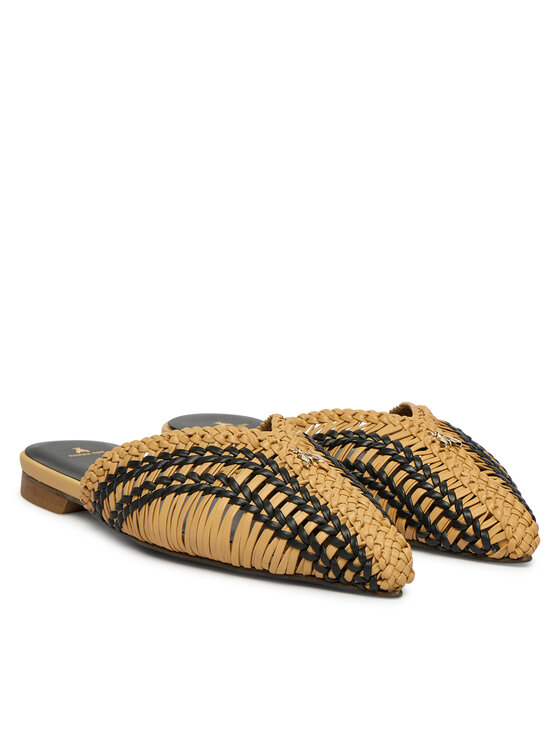 Patrizia Pepe Patrizia Pepe Ciabatte 8Z0140/L109 Beige scuro