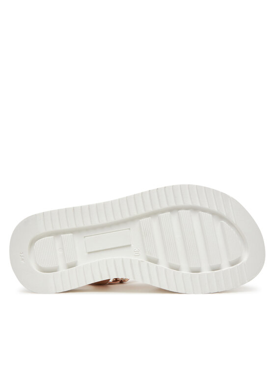 Tommy Hilfiger Tommy Hilfiger Sandały Sandal T4A2-33800-0569 M Różowe złoto