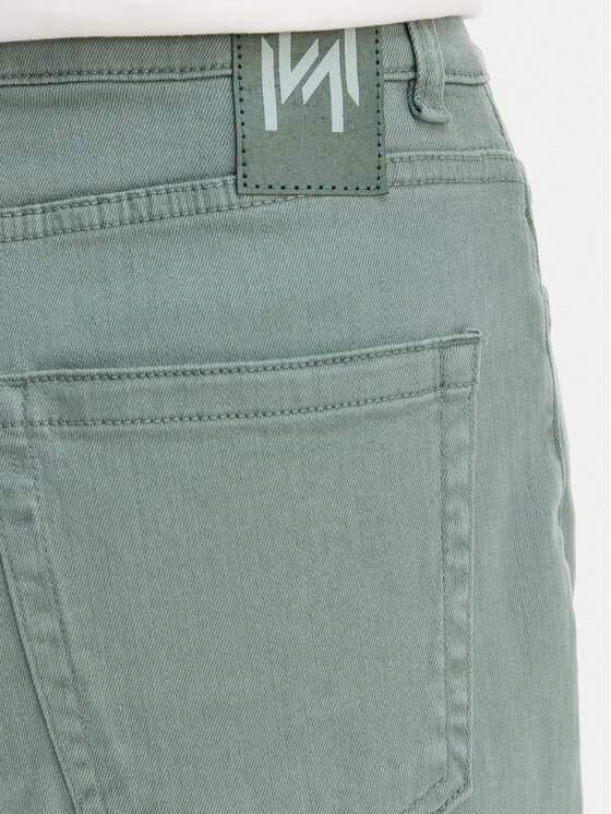 Marella Marella Džinsai Solista 2613131065 Žalia Straight Fit