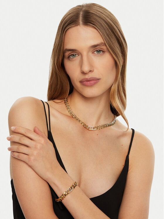 Liu Jo Liu Jo Choker LJ2641 Złoty